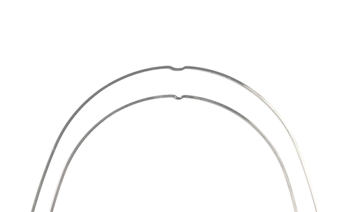 Dimpled Round NiTi Arch Wires