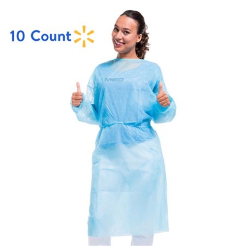 Disposable Gowns  10/pk