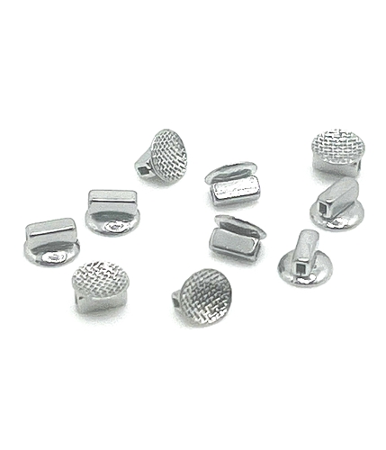Round Button with Accessory Tube